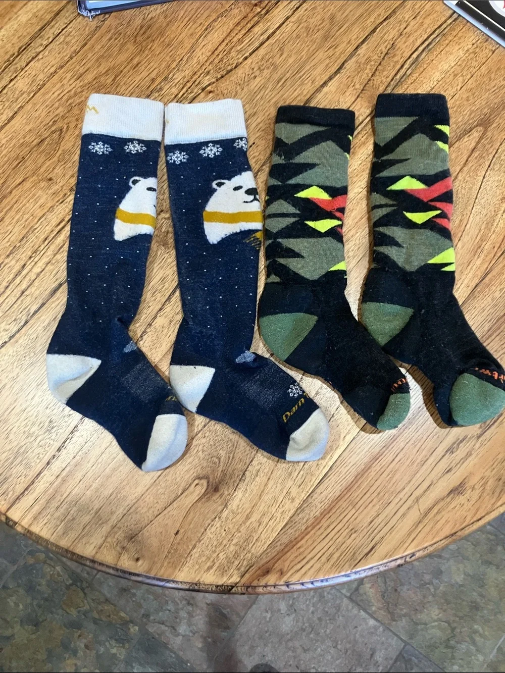 Darn Tough Smartwool ski Sock Duo